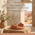 Cavirod™ Glacier Mist Mountain Incense Holder — White Peak Landscape Hero