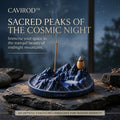 Cavirod™ Granite Shadow Mountain Incense Holder — Stone Ridge Design Main